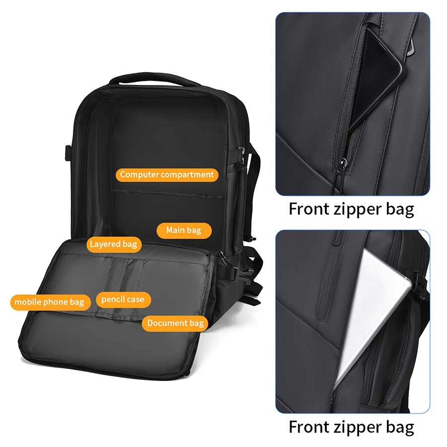 33l large capacity backpack suitable mens daily - Temu Oman