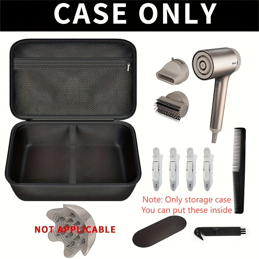 Hair Dryer And Straightener Storage Box Hair Dryer And