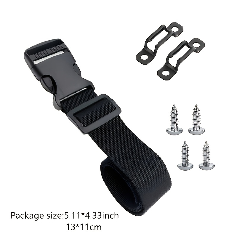 Gas Bottle And Battery Securing Retaining Strap And Brackets For Motorhome Vw