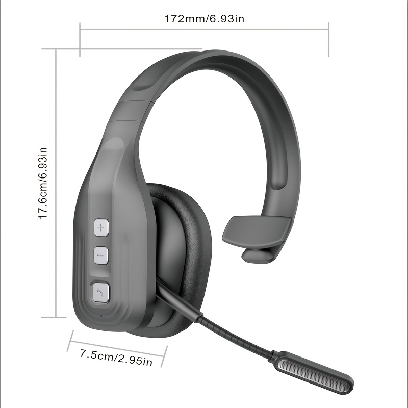 Bluetooth Headset for Truck Drivers Wireless Headset