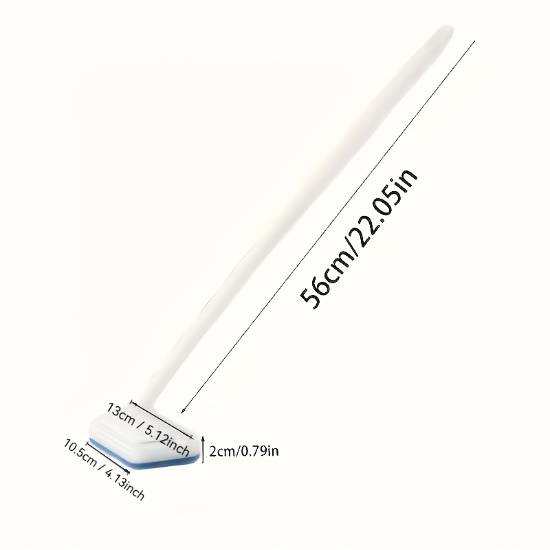 shower cleaning brush 8 sponges 1 handle with replaceable head detachable stain removal floor and wall brush suitable for bathtubs tiles glass   durable plastic bathroom cleaning supplies no electricity required ergonomic grip design multi functional cleaning tool Product details 3