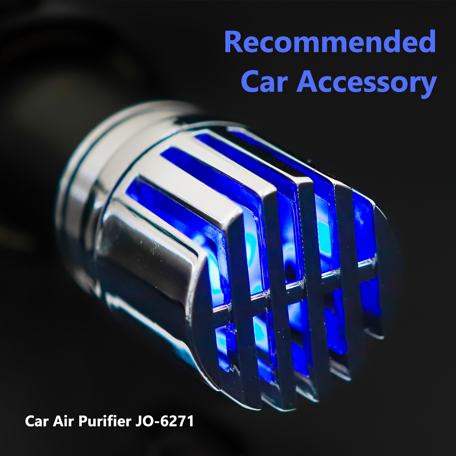  mini car  jo 6271 12v plug in negative ion freshener removes smoke pm2 5 pollen allergens   ideal for rvs cars perfect gift Product details 3