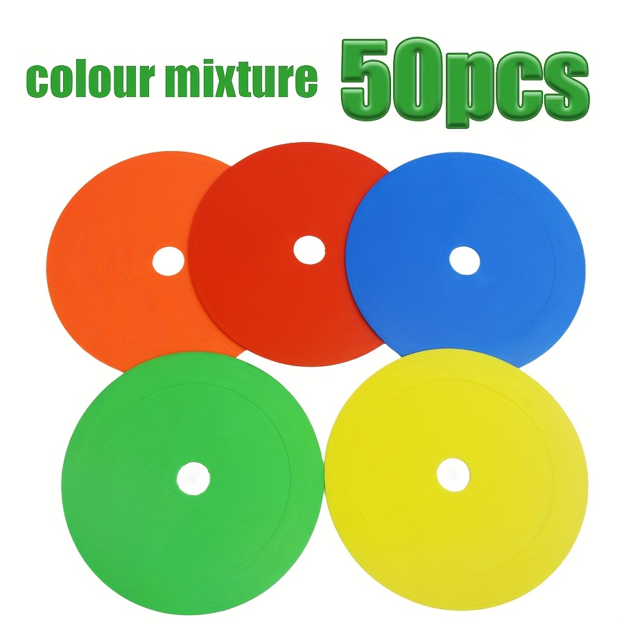 TEMU Tpe Flat Marker Disc Mat Football Training Equipment Sports Training Equipment