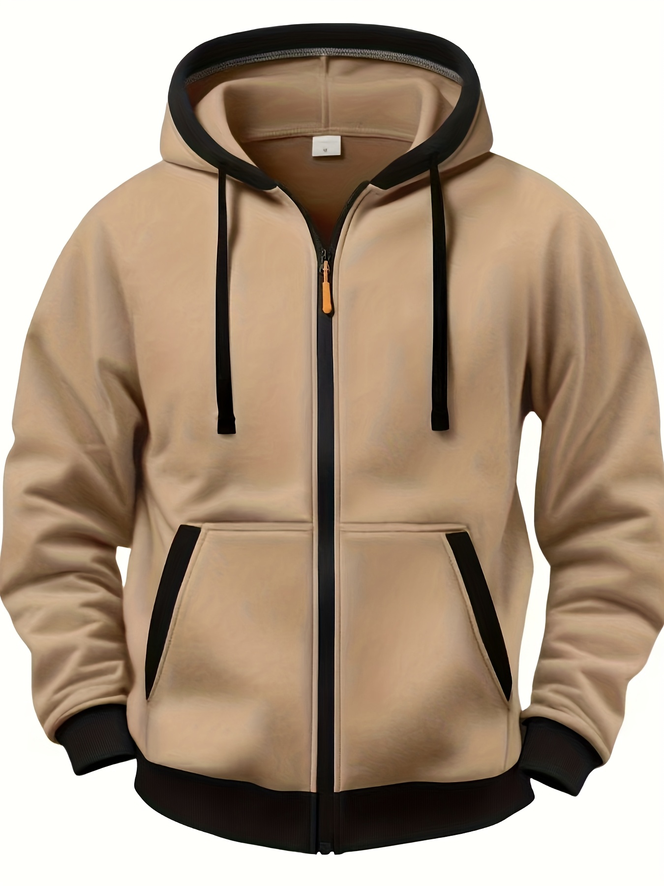 Men's Casual Color Block Hoodie