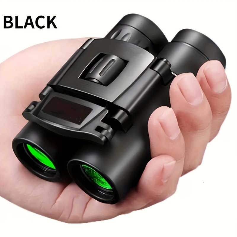 TEMU High-magnification Compact Binoculars, In Low Light, Large Eyepiece Binoculars For Adults, High-magnification Easy Focus Binoculars For