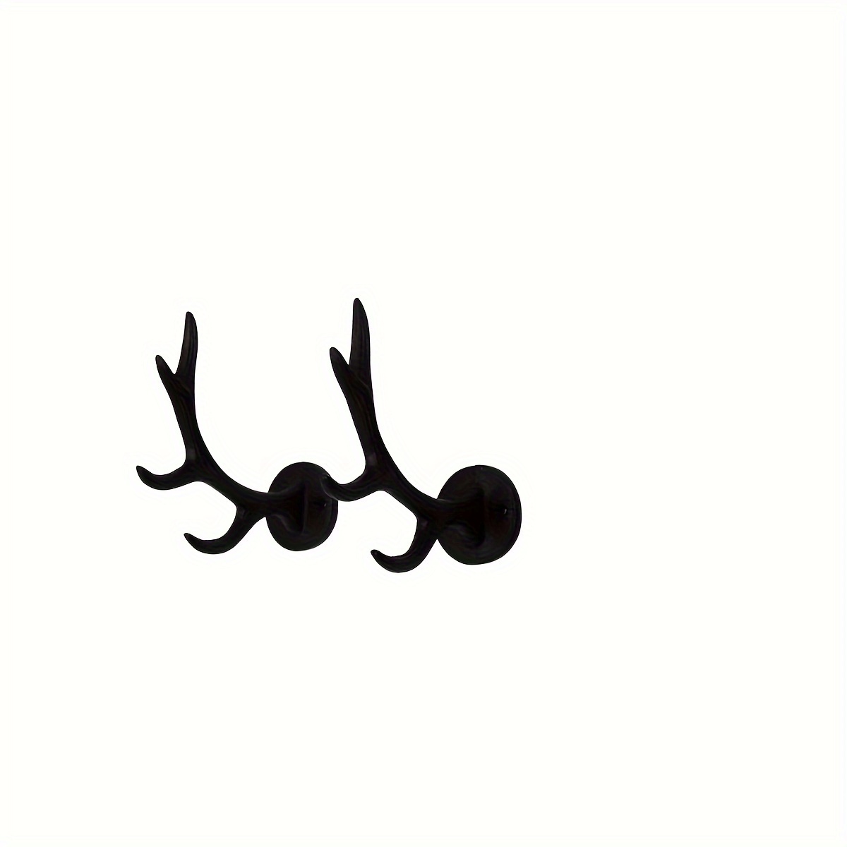 TEMU Traditional Cast Iron Design Coat Hooks, Vintage Metal Wall Mount Hooks, , For Hanging Coats, Keys, Towels, Home And Office Decor