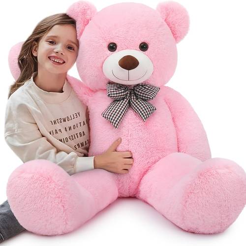 teddy bear 4 feet lovely 47inch classic stuffed animals plush daughter girlfriend birthday gift for lover party favor