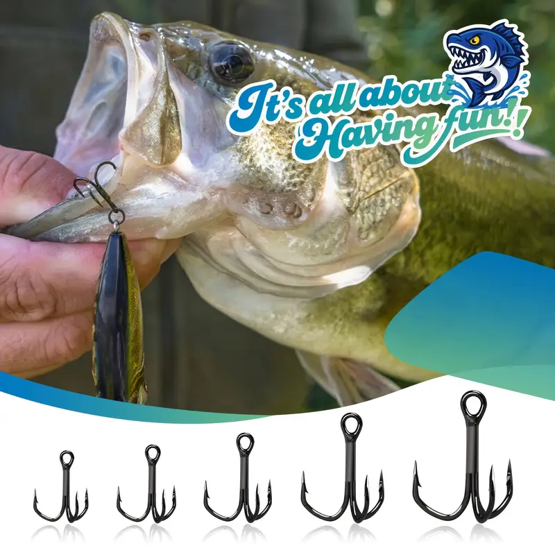 8triple fishing hooks high carbon steel v triple - Temu Mauritius 8triple fishing hooks high carbon steel v triple - Temu Mauritius