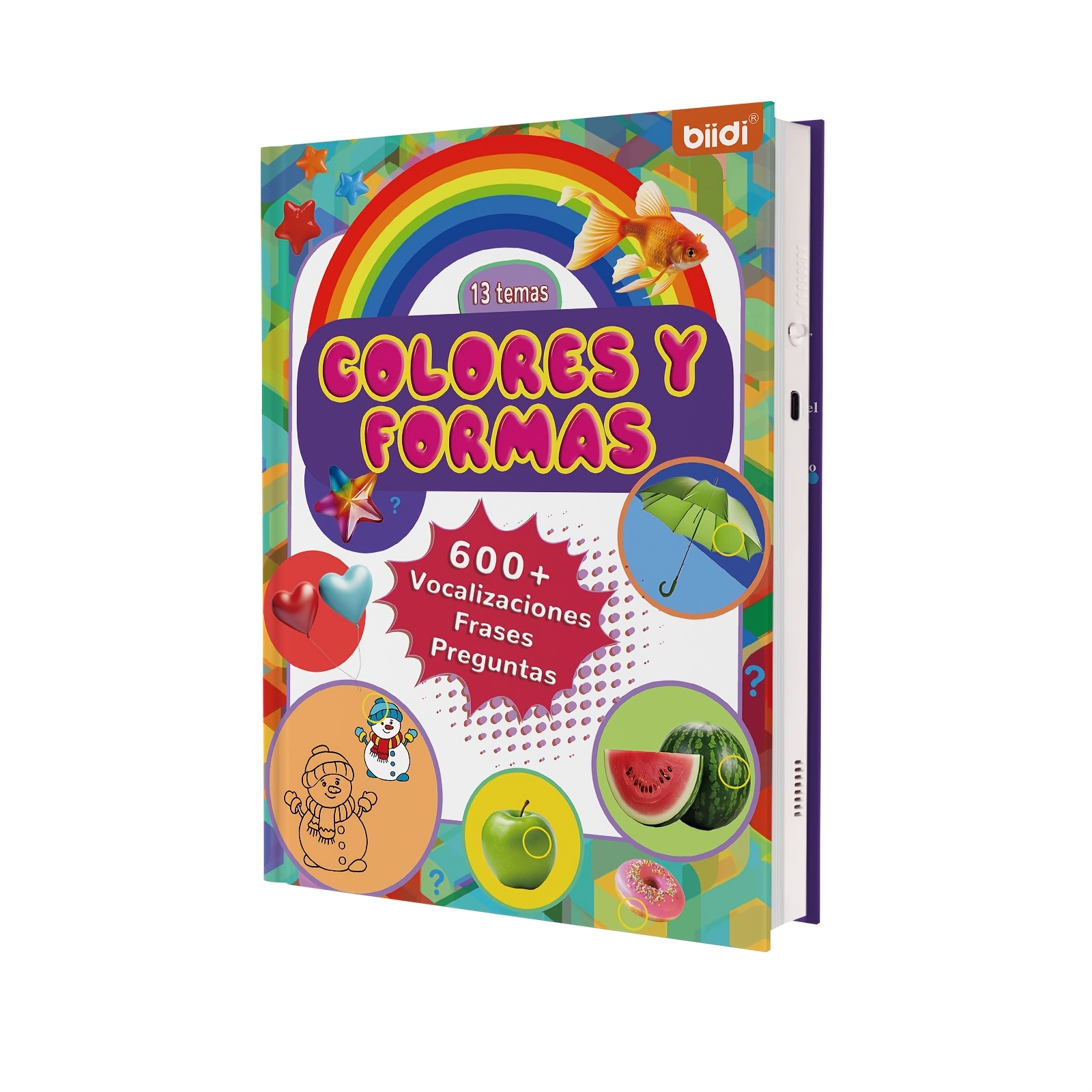 Spanish Audiobook Educational Book Interactive Book Audiobook Birthday Gift Learning Book