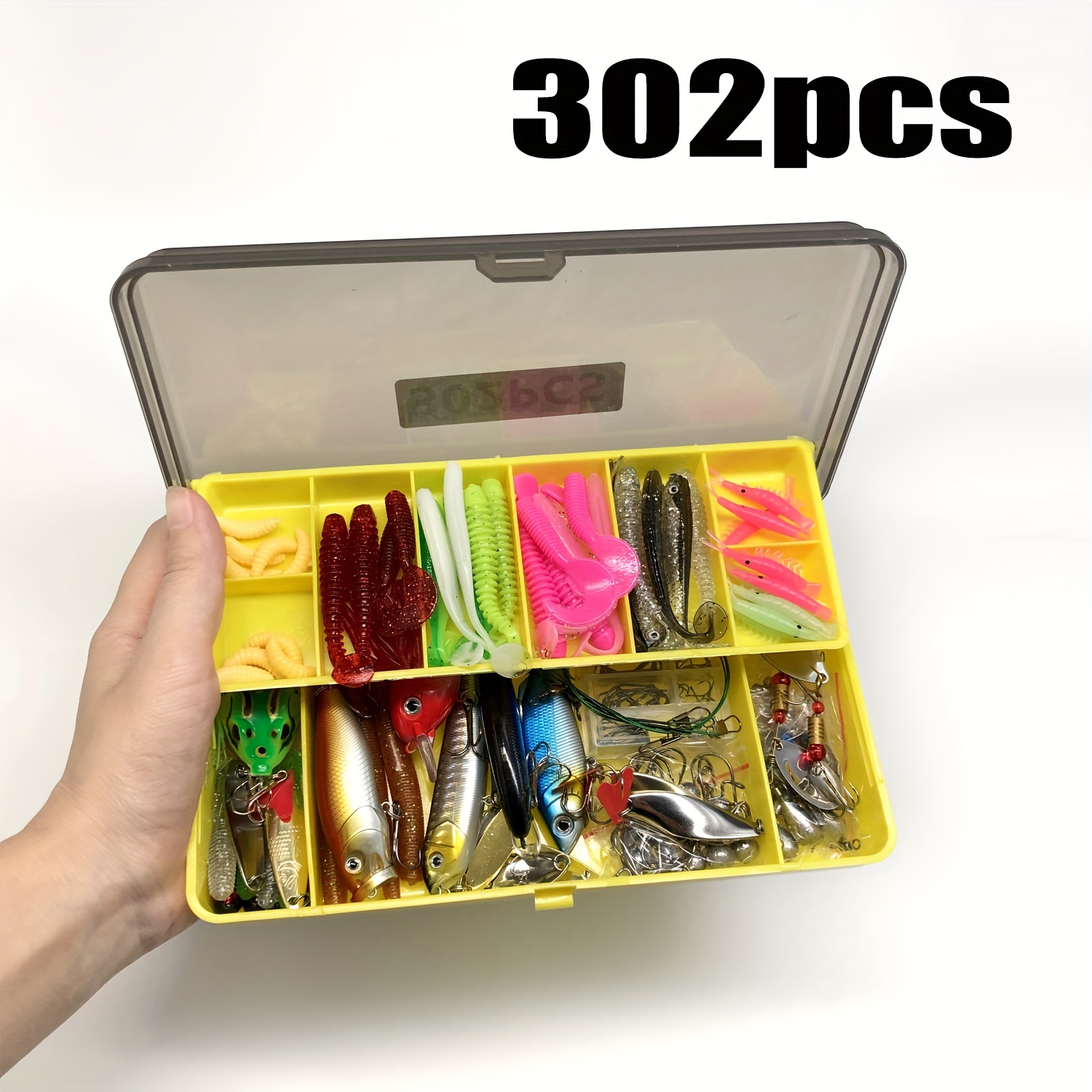Kit 43 Leurres De Pêche Lixada - Appâts Artificiels Pour Bass Et Truite