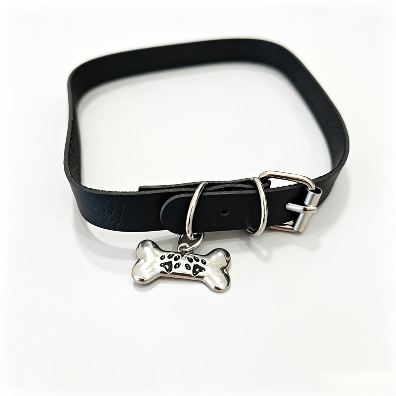 TEMU Collier tendance avec os et chiot, accessoire de cou doux et cool de , ras du cou polyvalent Y2K