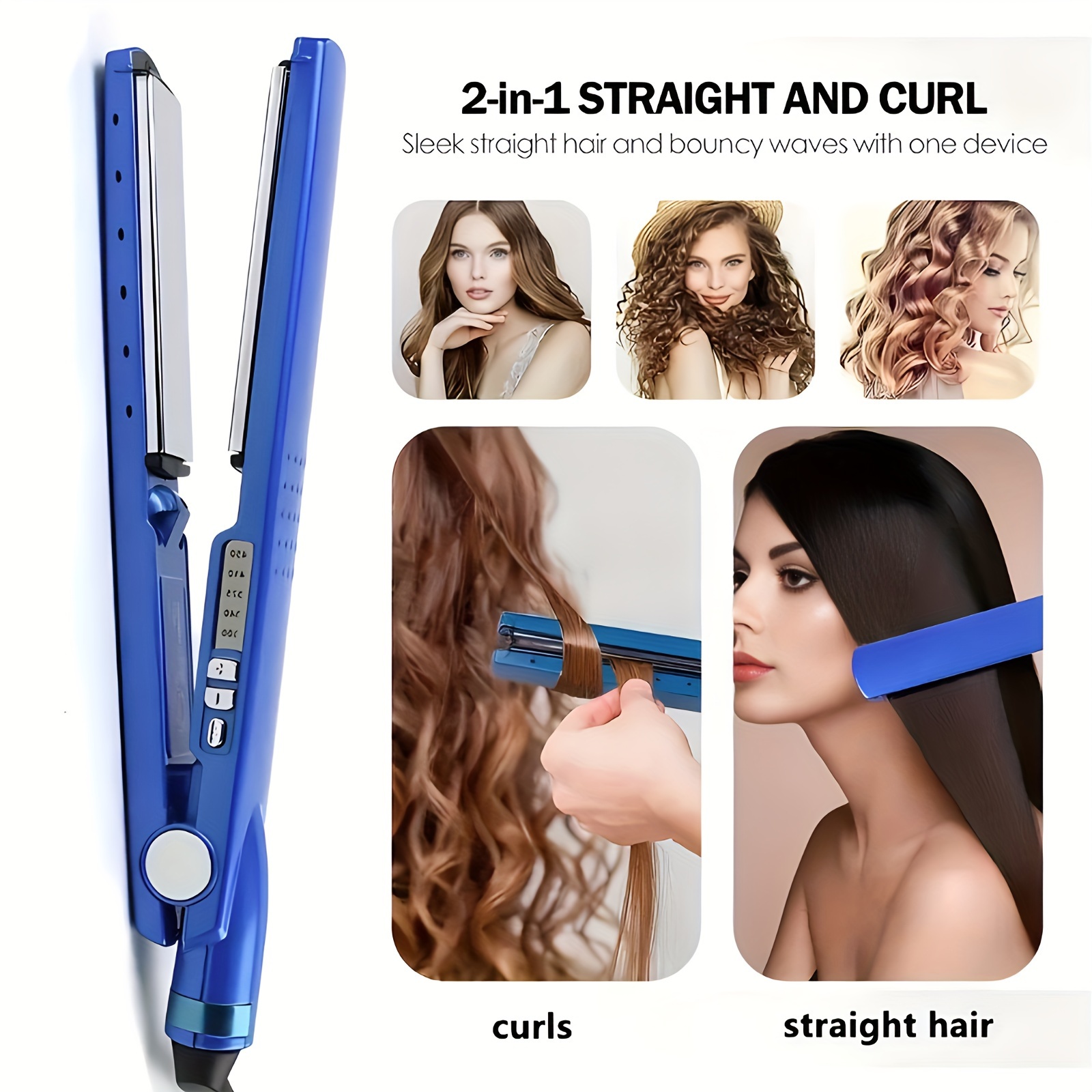 Hair Straightener Curler