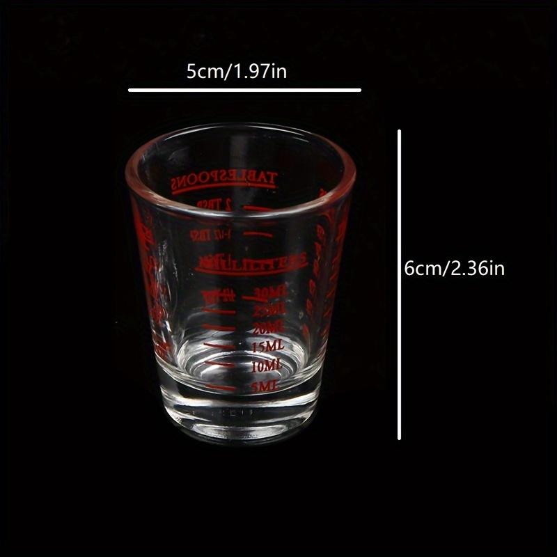 1pc Tazza Oncia Scala Ml Piccola Tazza Misurino Contenitore - Temu