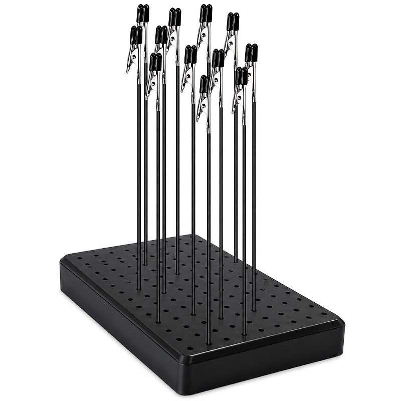 TEMU Tianxianzi Model Painting Base With Alligator Clip Rod & Compatible For Airbrush System - Base Suitable For Scale Model Hobbyists, Tool For