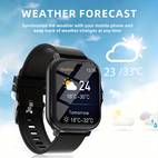 a new large screen smartwatch compatible with android iphone featuring high definition voice calls multiple sports suitable for sports outdoor activities sleep monitoring with a of from