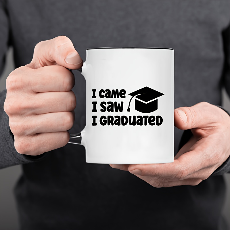 1 τεμ Bachelor Graduation Season Coffee Cup I Came ΕΙΔΑ - Temu Greece