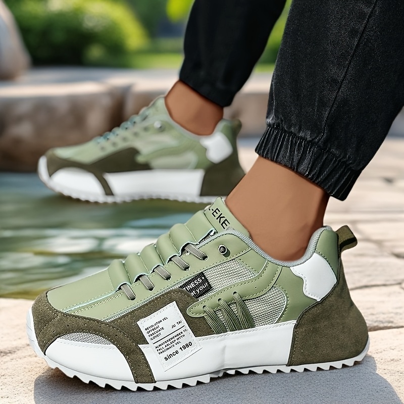 zapatillas deportivas casuales hombre bsl verde parte Temu Spain