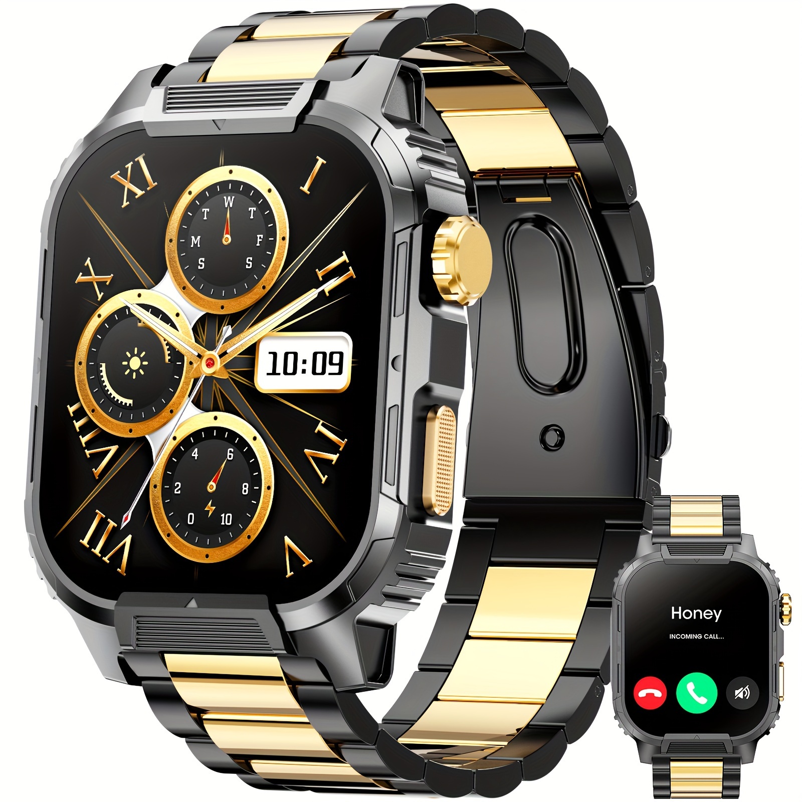 

Men's Smart Watch, Wireless Calling (answer/make Calls), 2.02-inch Fitness Watch, 100+ Sports Modes, Fitness , Men's Smart Watch, Voice Assistant, Women's Smart Watch