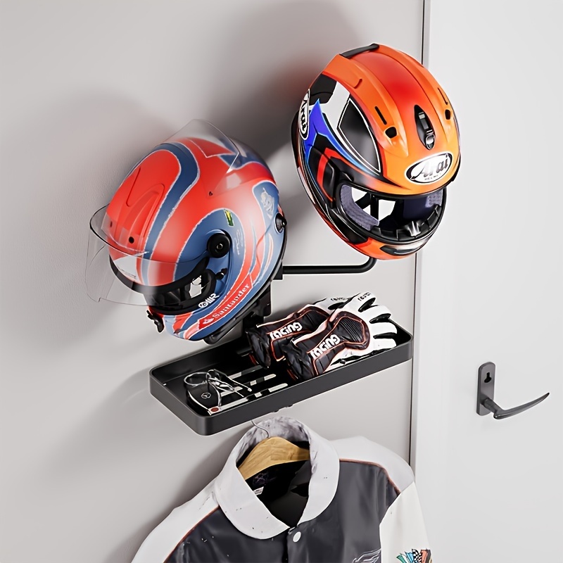 Helmet Holder Alyoen Wall Mount Motorcycle Helmet Display Helmet