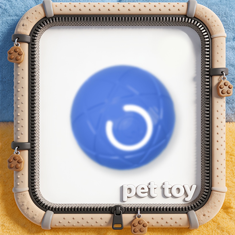 TEMU Fun-filled - The Full Play Ball. Starts Continuous, Surprise-filled Exercise For Your Dog. Get Things Watching Your Pet On Their Own