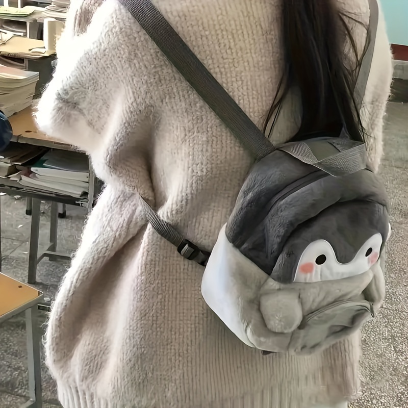 

1pc Cute Penguin Backpack, Stylish Lightweight Durable Backpack