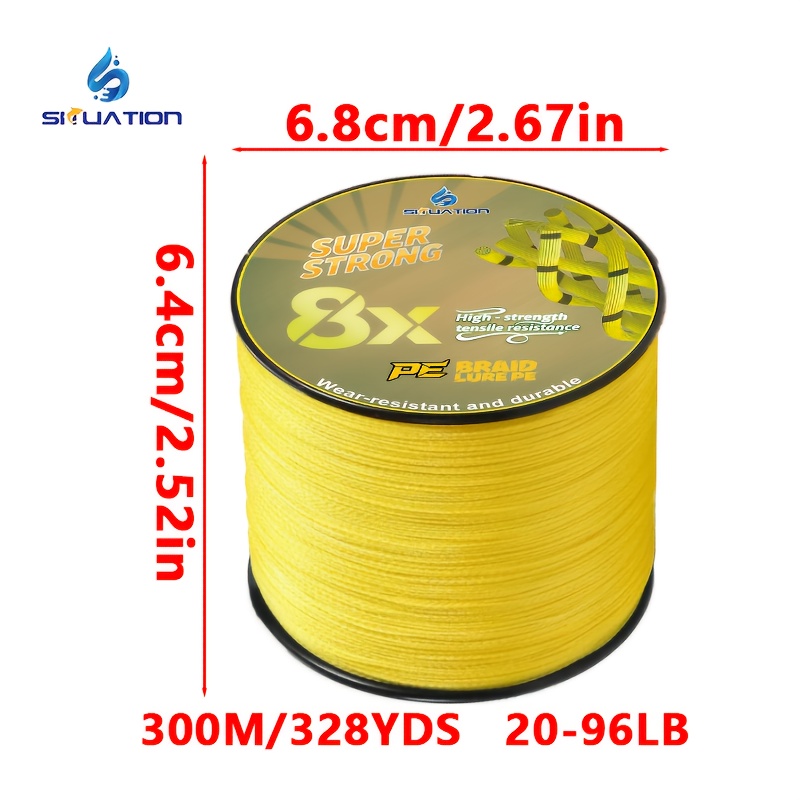 gold braided fishing line Joyfish Nylon Twine Master Braid packs evenly on the reel without digging in Sufix ProMix Braid - 10lb