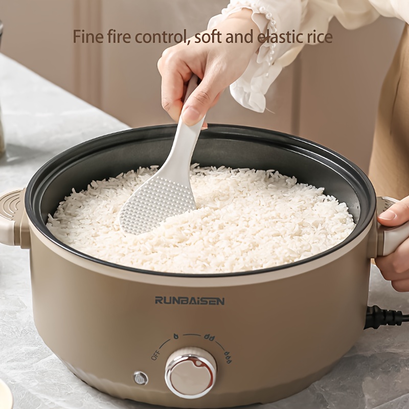 rundaisen electric multi purpose cooker large capacity non stick pot for home cooking 220v 240v power rv kitchen appliance pp body no battery included details 7