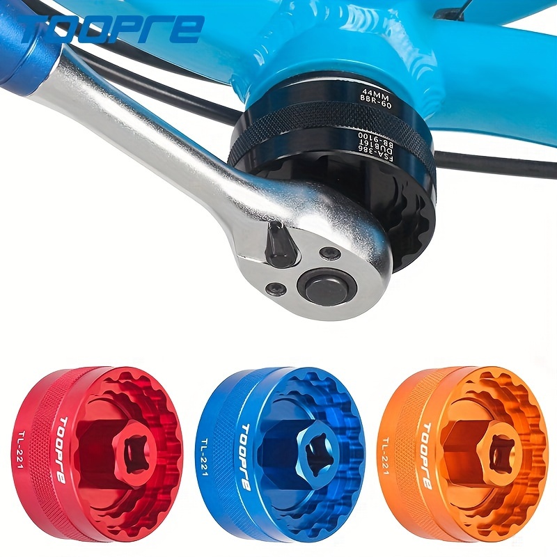 

Bike Bottom Bracket Tool - Compatible With , Fc25, Dub, Bb93 & More - Aluminum Alloy, Precision Installation & Removal Kit