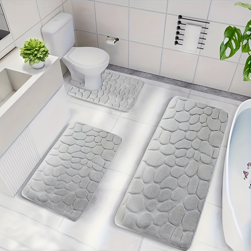bathroom rugs sets sold on Temu United States