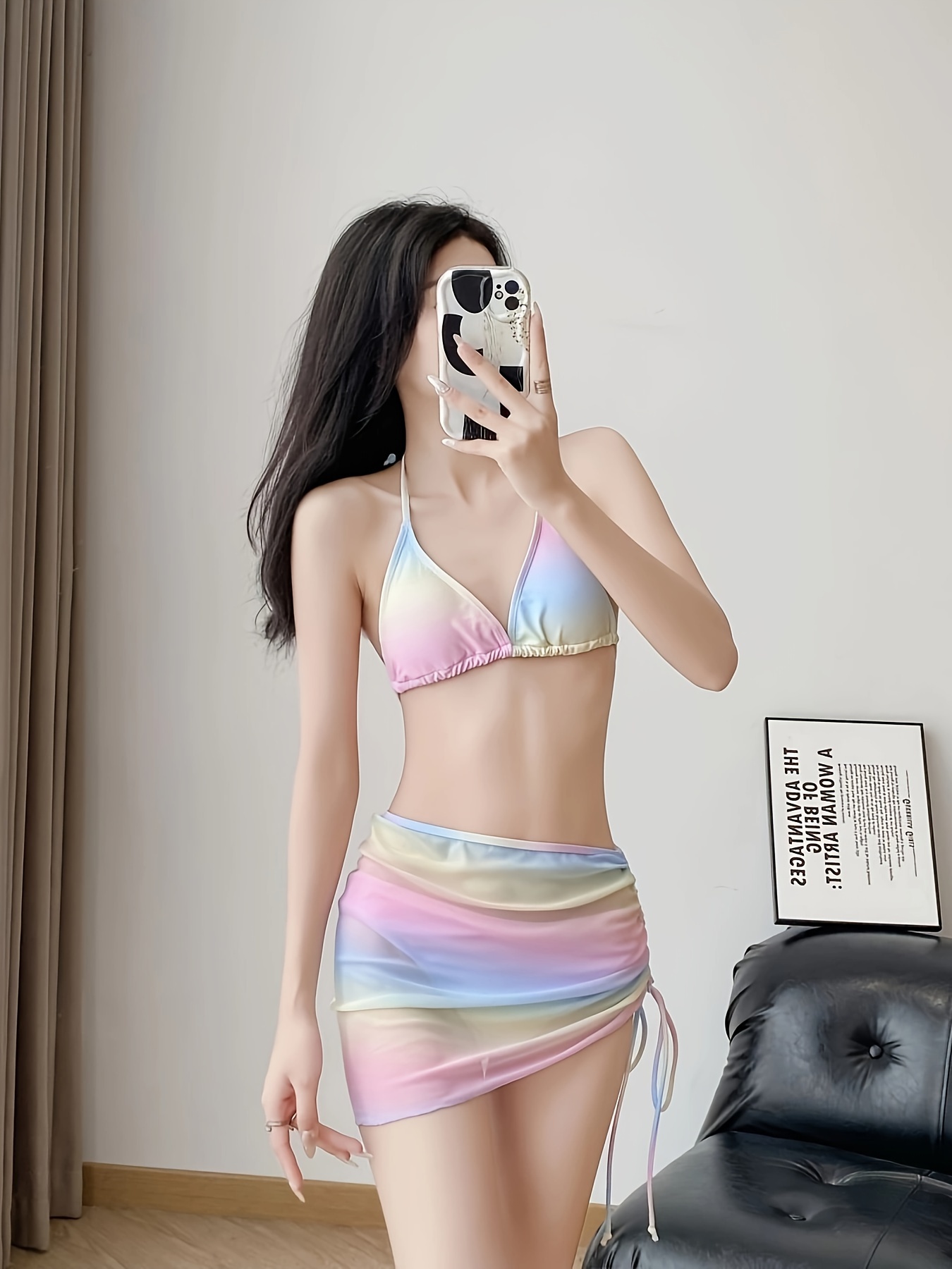 Skirt bikini outfit deals