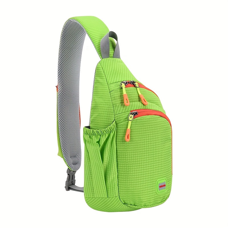 【IONSEOUL】Eyelet Strap Pocket Big Bag 4FM112 Nylon-Neoprene-Belt-Pouch-
