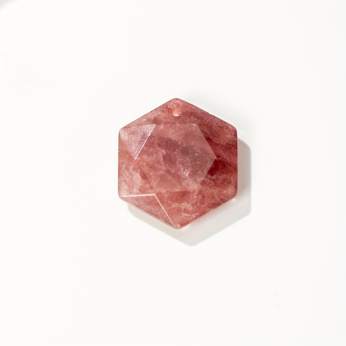 Natural Stone Hexagon Star Large Satellite Hexagon Pendant for Jewelry Making