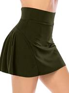 pleated tennis skirts high waisted athletic golf skorts with pockets shorts running workout clothes womens clothing koningsdag kings day