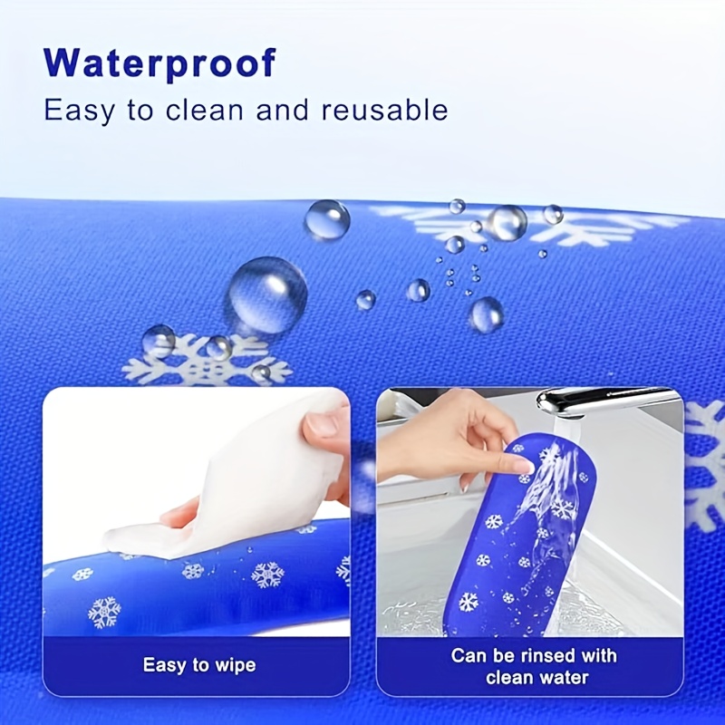 Portable Insulin Cooling Bag with Liquid Cooling Gel - Instant Cold for, & Migraine, Durable PVC Ice Pack for Travel, Camping,, - Long-Lasting & Easy-to-Carry Design