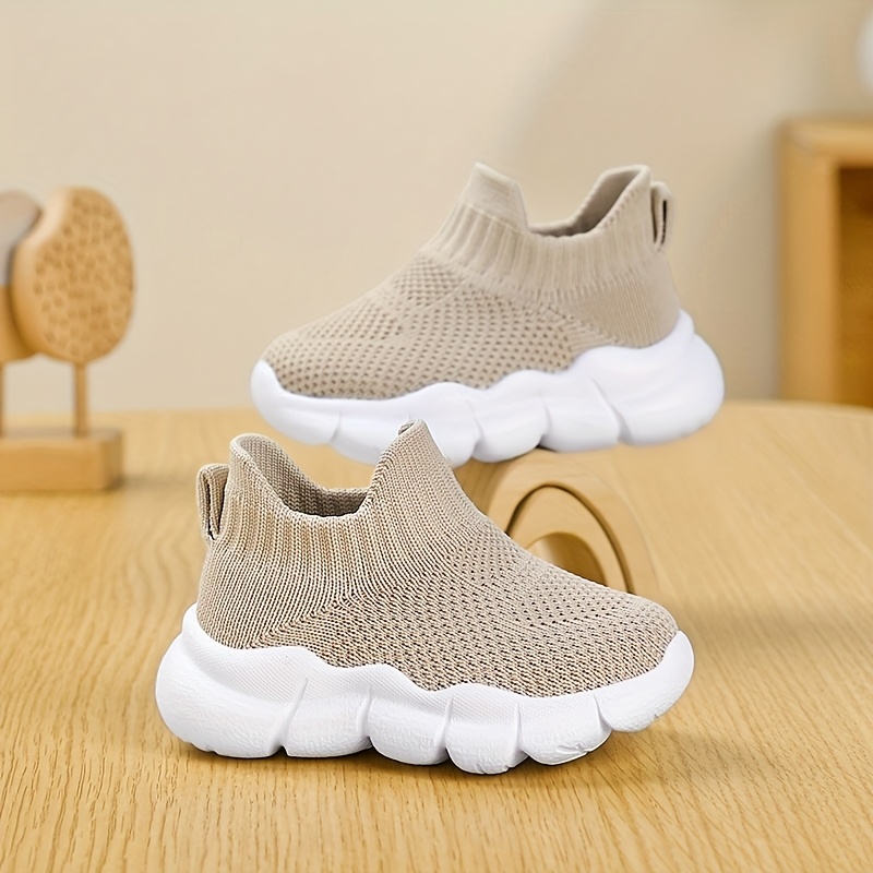 Image of A Pair Of Baby High-top Eva Soft-soled Sock Shoes, Slip-'s Lightweight And Comfortable Sports Shoes
