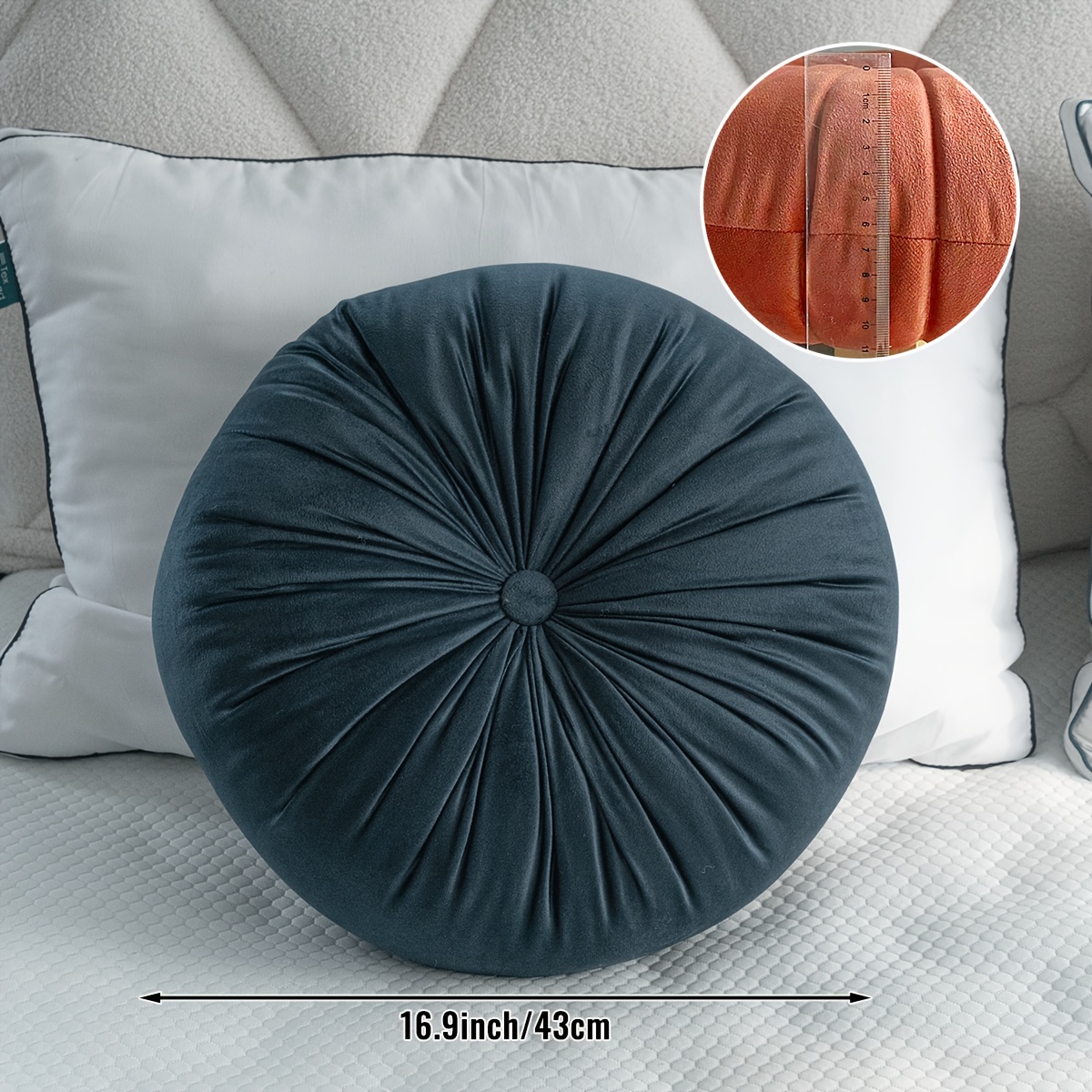 Retailer big round pillow bed