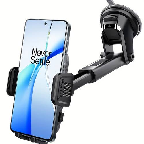 universal car phone mount hands free holder for dashboard 360 rotatable expandable mobile holder