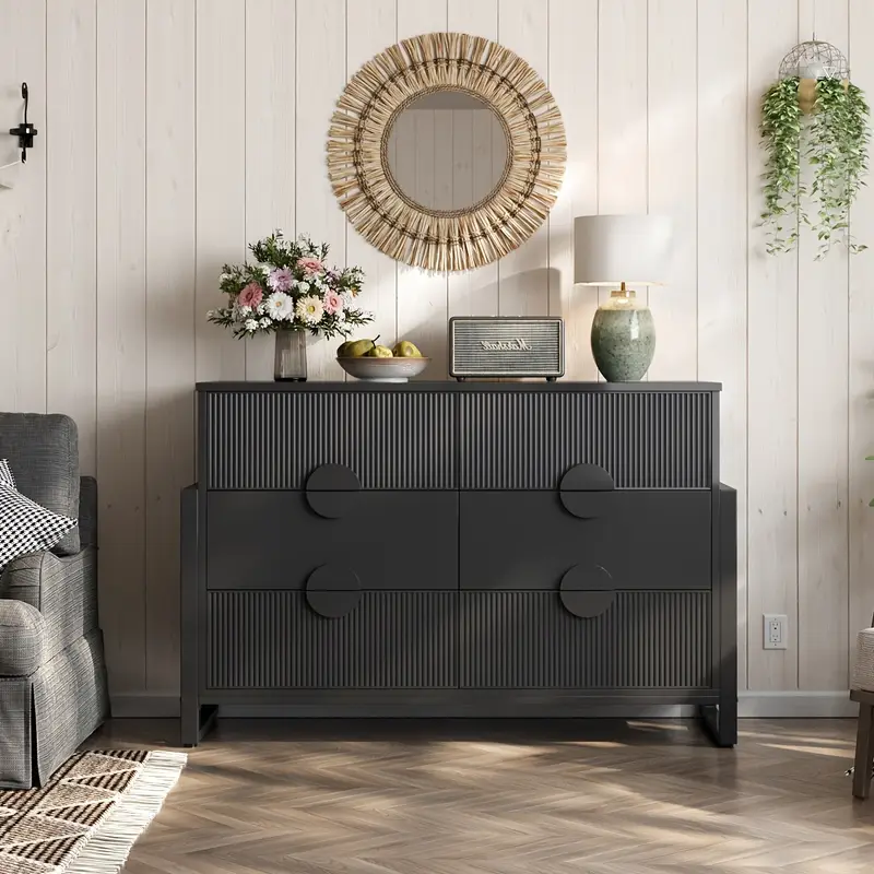 dresser bedroom wide chest drawers metal frame storage - Temu dresser bedroom wide chest drawers metal frame storage - Temu