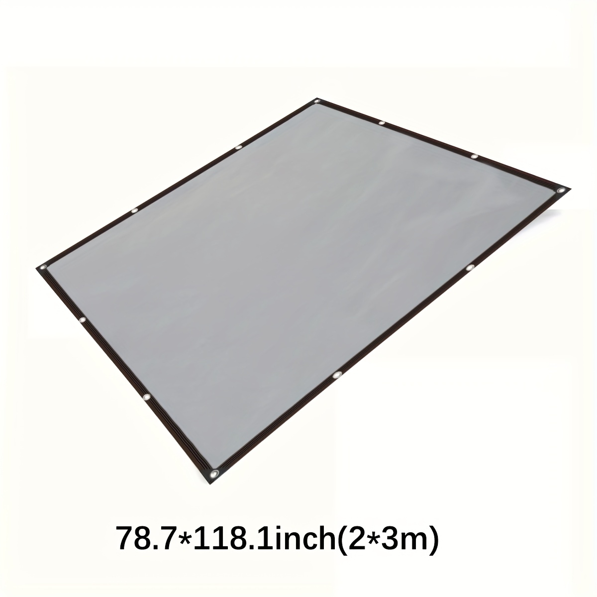 TEMU Outdoor Rectangular Sunshade Awning Fabric, Suitable For , Garages, Backyards, Swimming Pools, Lawns, Walls, Outdoor Activities, Privacy