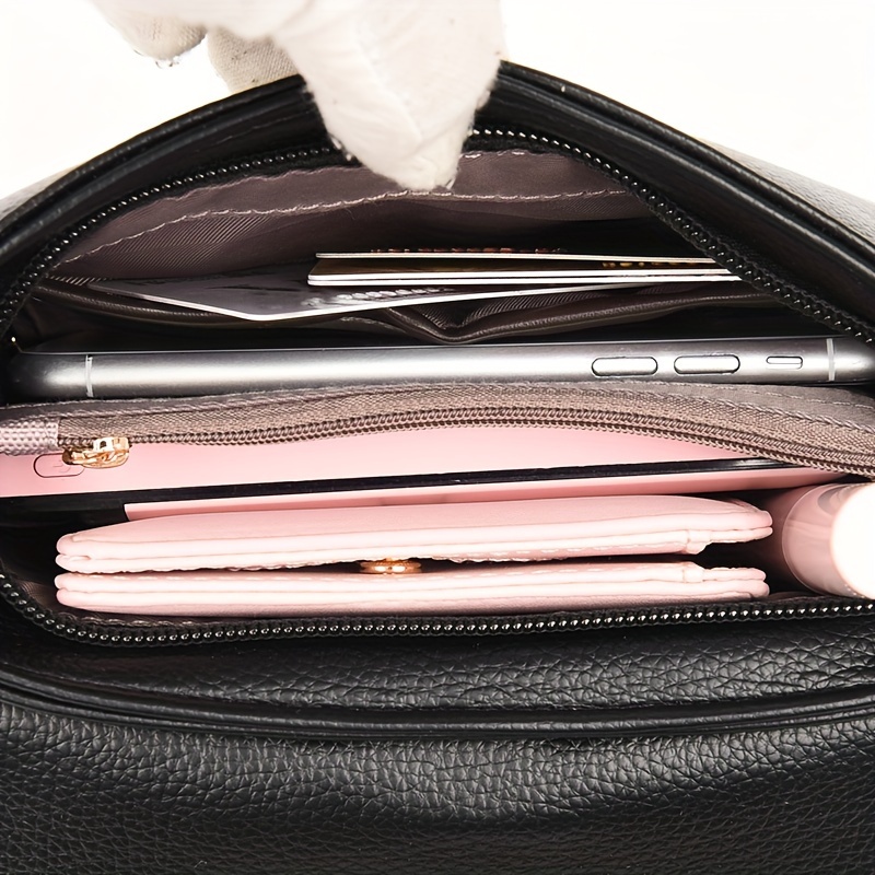 fashion pu womens shoulder bag mini small square bag mobile phone bag shopping and travel crossbody bag Product details 3