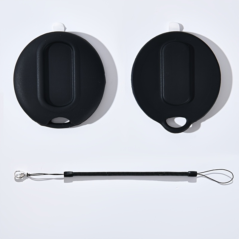 TEMU Magnetic Retractable Leash Holder For Tv/ac Remote Controls | No Drill Wall Mount, Remote Control Storage/organization, Anti-loss Leash For