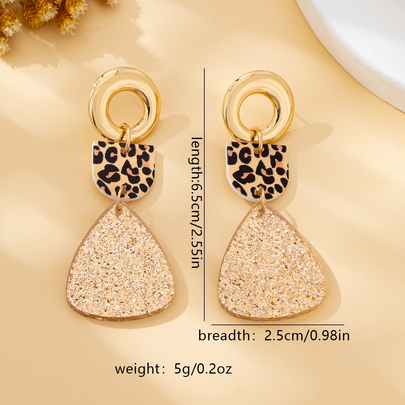 Women's Elegant Minimalist Geometric Dangle Earrings