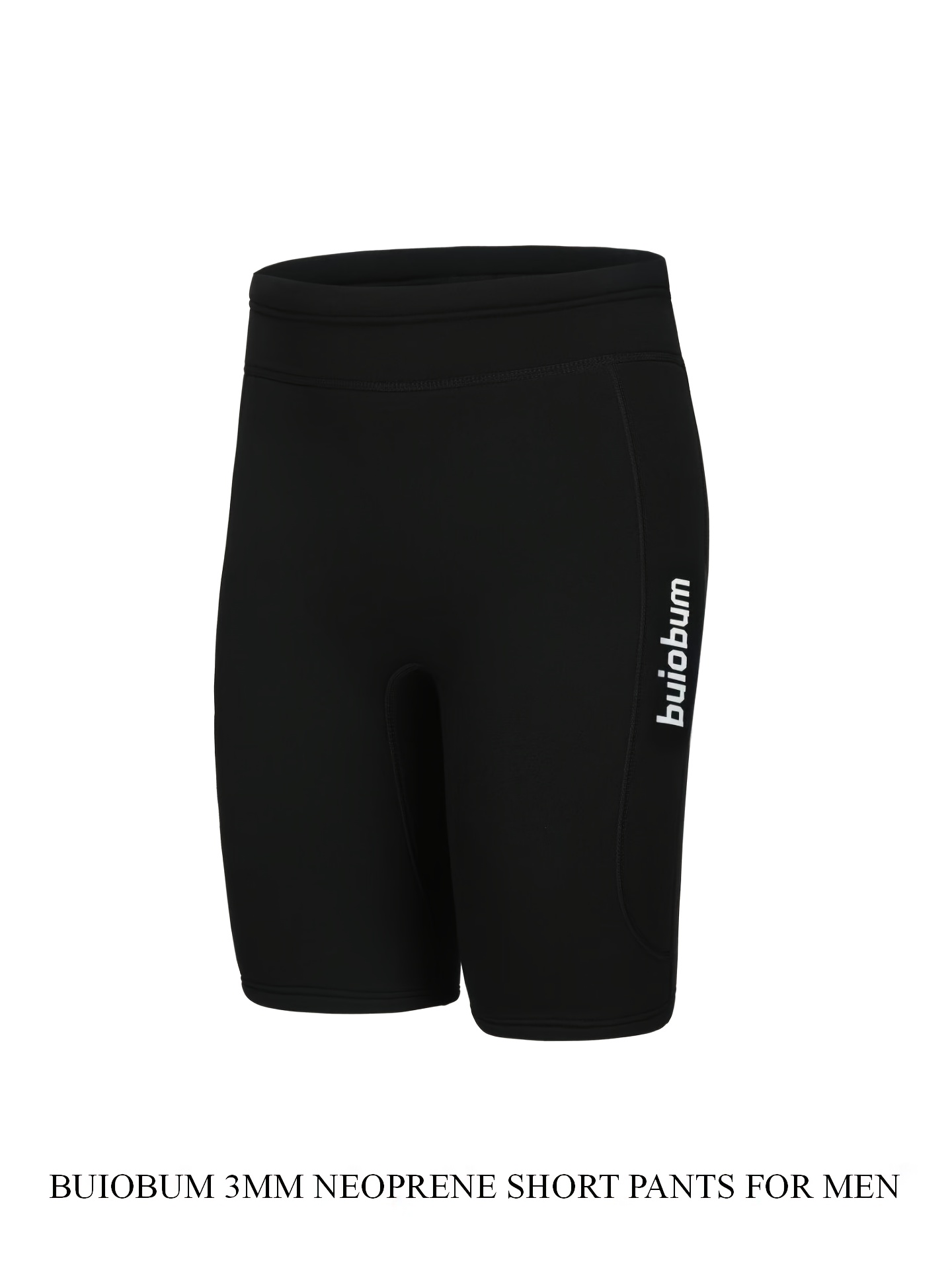   mens sportswear 3mm neoprene swim shorts solid black swim trunks suitable for   snorkeling kayaking surfing etc