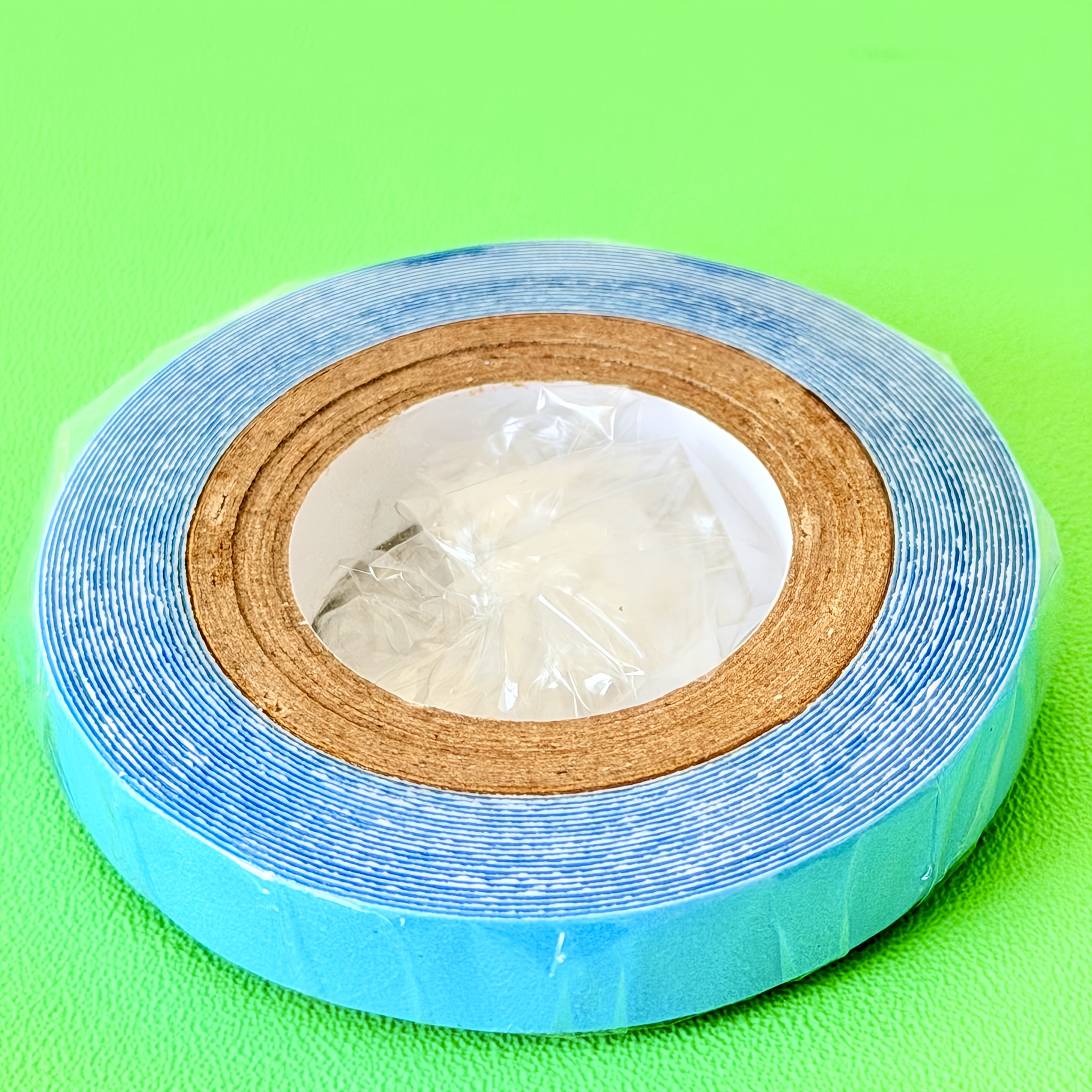 TEMU Cinta Adhesiva Transparente de Cara de 3 Yardas para Pelucas con Fuerte Adhesión, para Hombres Como para Mujeres, Ideal para Extensiones de