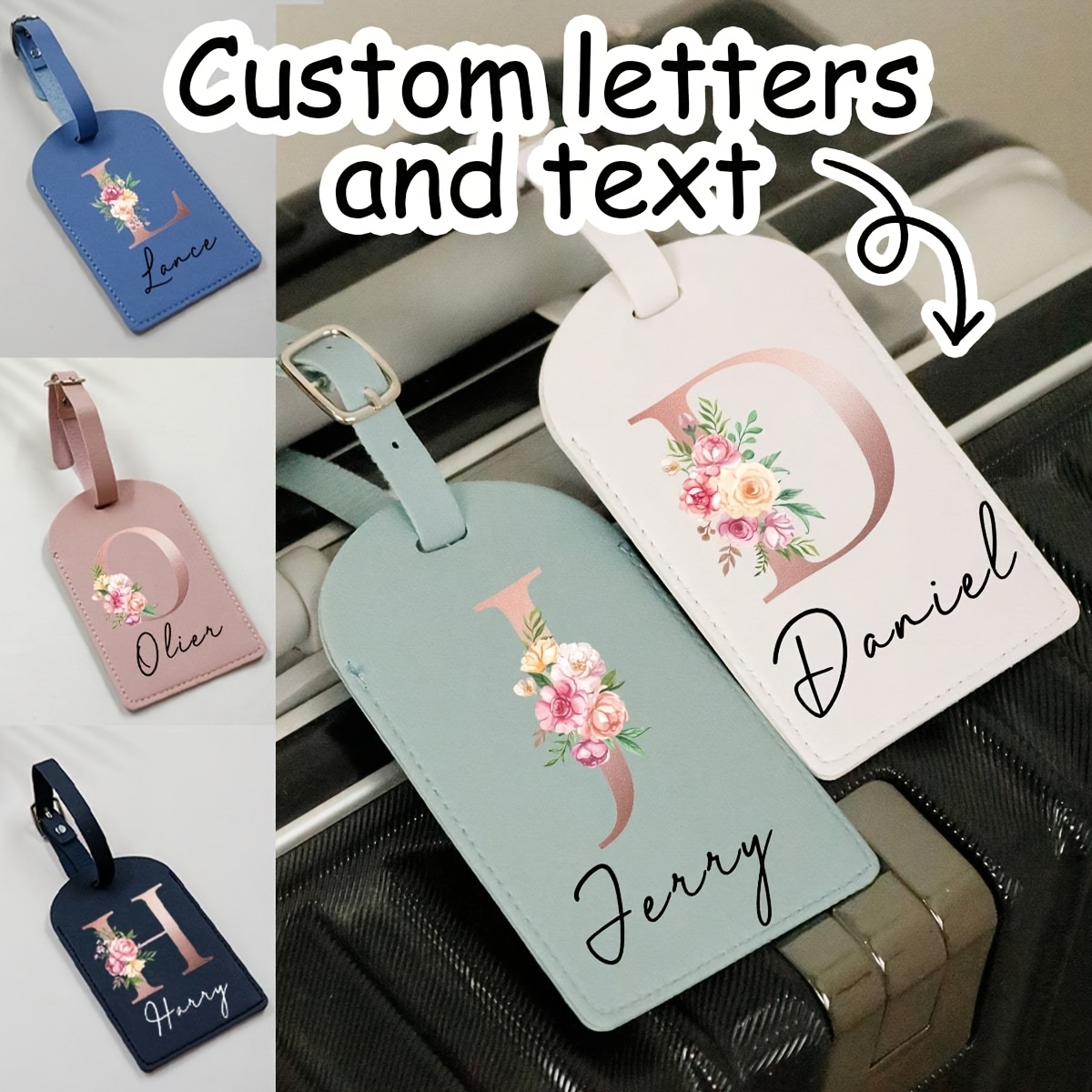 bag tags sold on Temu Australia