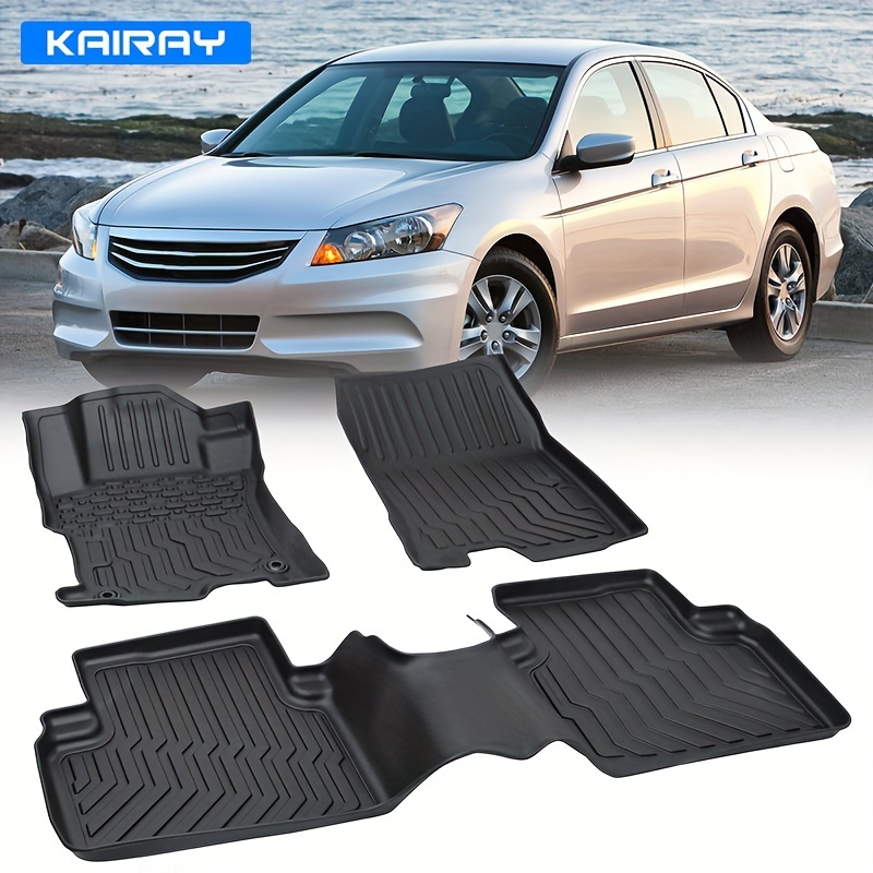 

Kairay Tpe Rubber Car Floor Mats All-weather For Honda Accord 2008-2012