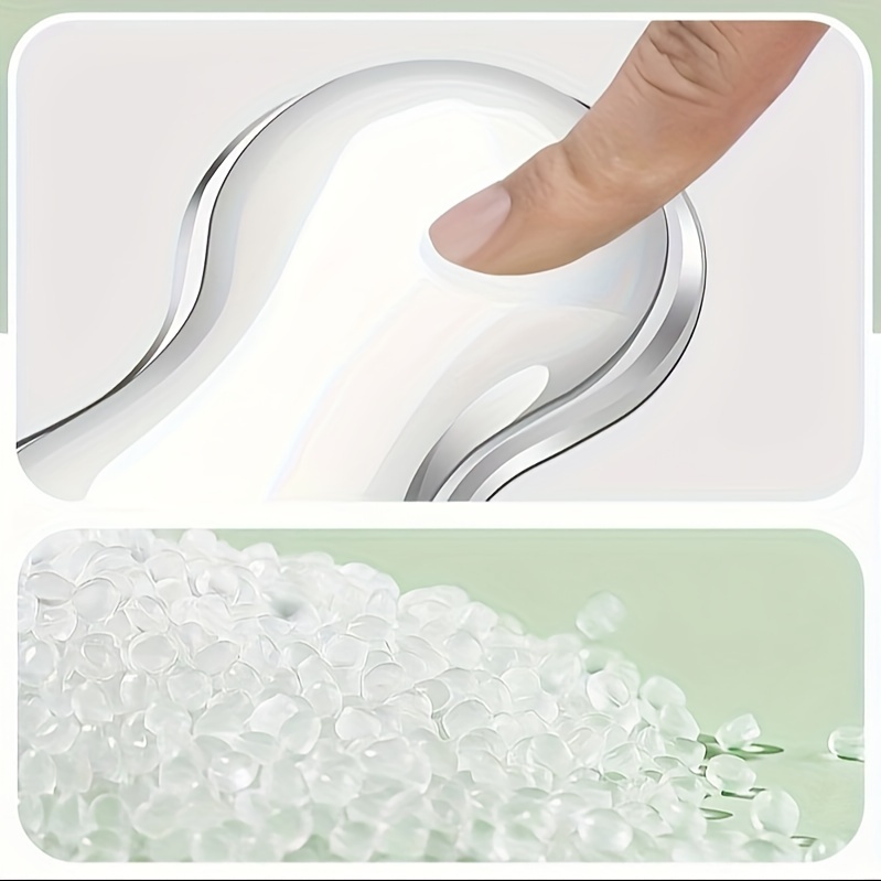 2pcs ergonomic keyboard mouse wrist rests transparent soft plastic wrist pads for gaming office comfortable wrist support for pain   computer accessories typing support durable material smooth texture remote workers Product details 2