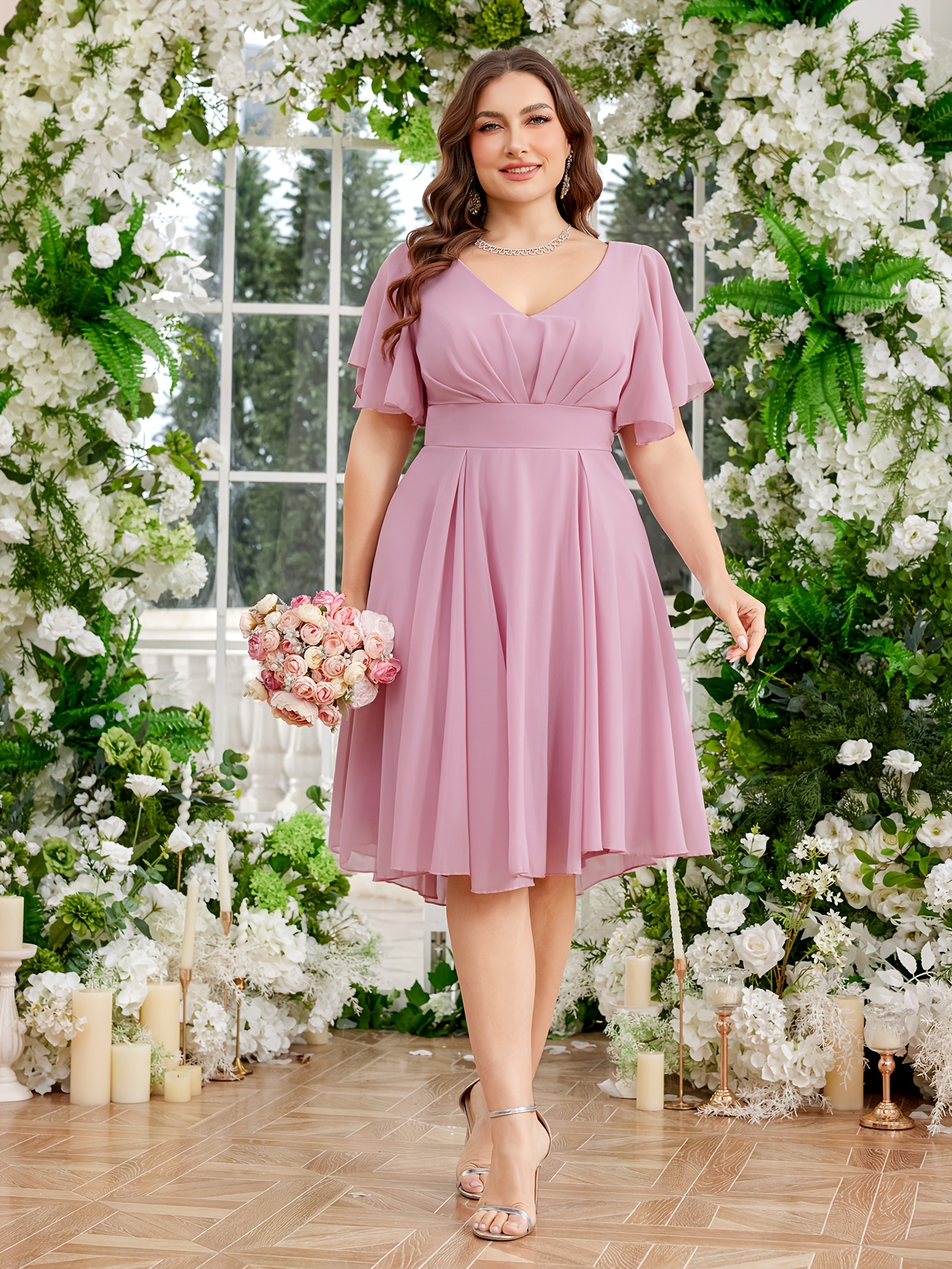 plus size summer wedding guest dress - Mauritius