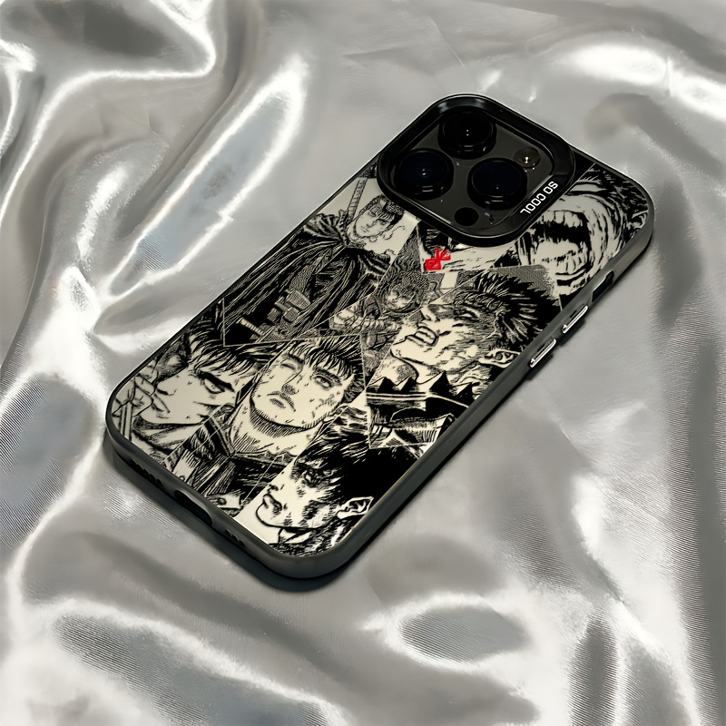 popular anime berserk phone case 17 16e 16 15 14 12 - Temu Mauritius