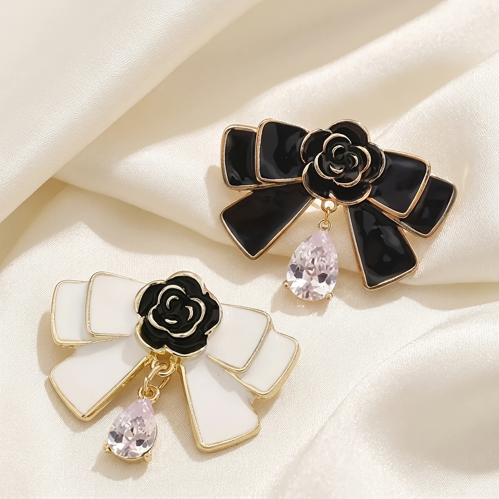 TEMU Set spille eleganti a forma di per donna, , accessorio in stile design a petali e foglie, regalo Valentino, adatta per matrimoni, feste e uso